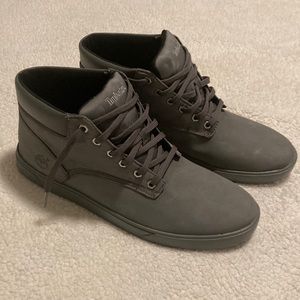 Timberland Men’s all gray gripstick shoes Size 12